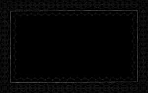 Free Vintage Border Clip Art - Vintage Borders In Black And White Png, Transparent Png PNG
