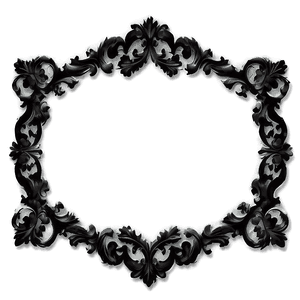 Elegant Black Frame PNG 31 PNG