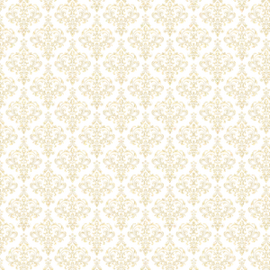 Elegant Black Gold Damask Pattern PNG Image