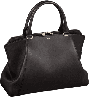 Black Handbag Cartier Png Clip Art - C De Cartier Red Bag, Transparent Png PNG with transparent background