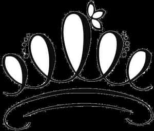 Crown Clipart Black And White Clip Art King Transparent - Princess Crown Clipart Black And White, HD Png Download PNG