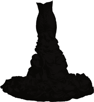 Clothes Png File - Black Dress Png Transparent, Png Download PNG