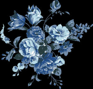 Flower Blue Clip Art - Blue Flower Vector Free, HD Png Download PNG image with transparent background
