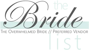 Elegant Bridal Vendor List Logo PNG Image