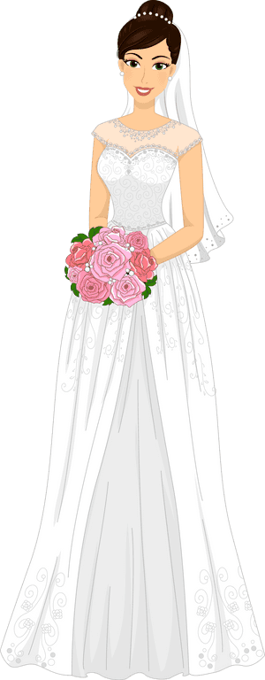 Bride - Transparent Bride Dress Png, Png Download PNG