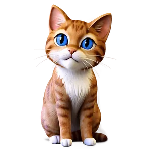 Elegant Cat Photo Png 18 PNG Image