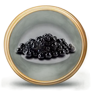 Elegant Caviar Setting Png Ahk PNG Image