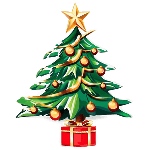 Elegant Christmas Tree PNG 04292024 PNG image with transparent background