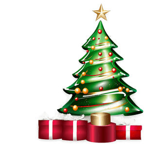 Elegant Christmas Tree PNG lgs66 PNG image with transparent background