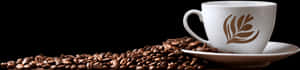 Transparent Coffe Cup Png - Coffee Beans Cup Png, Png Download PNG image with transparent background