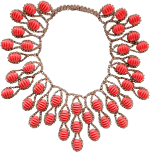 Png Freeuse Download Costume Free On Dumielauxepices - Coral Necklace Clipart, Transparent Png PNG image with transparent background