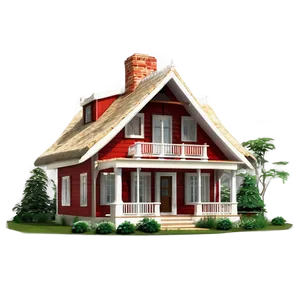 Elegant Cottage Architecture Png 50 PNG Image