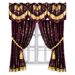 Elegant Curtain Design Png 05252024 PNG Image
