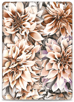 Pink Dahlia Skin Ipad Pro, HD Png Download PNG image with transparent background