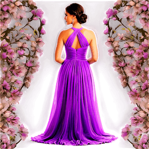 Elegant Evening Dress PNG 36 PNG