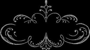 Frame Border Fancy Digital Image - Fancy White Border Transparent, HD Png Download PNG
