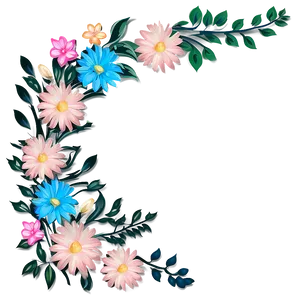 Elegant Floral Design Png Xsu55 PNG Image