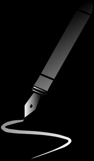 Just Calligraphy Pen Clipart Png - Clipart Pen, Transparent Png PNG