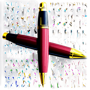 Elegant Fountain Pen PNG ctq PNG