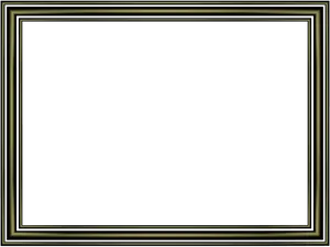 Elegant Frame Simple Border PNG Image