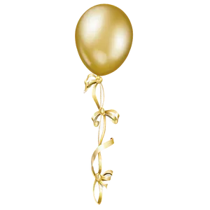 Elegant Gold Balloon Png Gov PNG Image