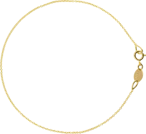 Elegant Gold Chain Isolated PNG Image