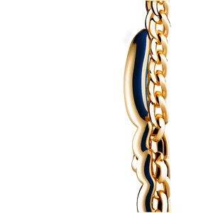 Elegant Gold Chain PNG 05042024 PNG image with transparent background