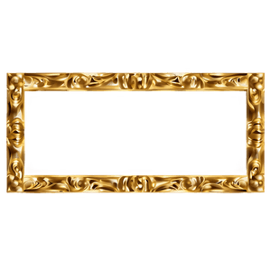 Elegant Gold Frame PNG 99 PNG