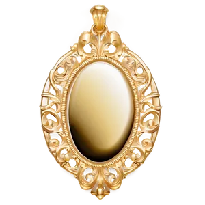 Elegant Gold Plate Png Cmx PNG Image