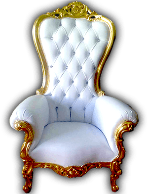 New Trend In Parties, Events And Baby Showers Crown - Throne, HD Png Download PNG image with transparent background