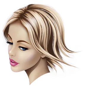 Elegant Hair Clipart Png 8 PNG Image