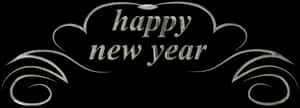 Happy New Year Png Text, Transparent Png PNG image with transparent background