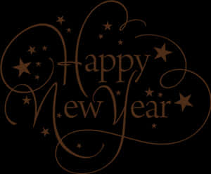 Happy New Year Thin Text - Happy New Year Text Png, Transparent Png PNG image with transparent background