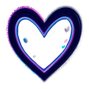 Elegant Heart Doodle Png 94 PNG Image