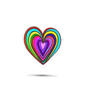 Elegant Heart Doodle Png Lop87 PNG Image