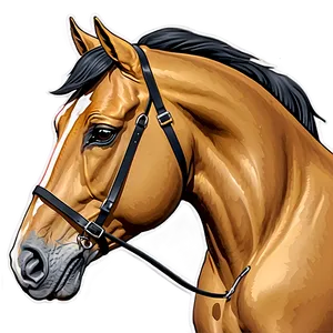 Elegant Horse Head Outline Png 61 PNG Image