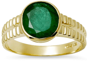 Elegant Jade Gold Ring PNG image with transparent background