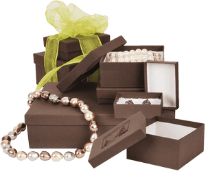 Chocolate Embossed Jewelry Boxes - Jewelry In Box Png, Transparent Png PNG image with transparent background