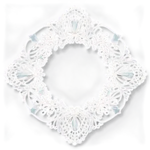 Elegant Lace Doily Png Abc5 PNG Image