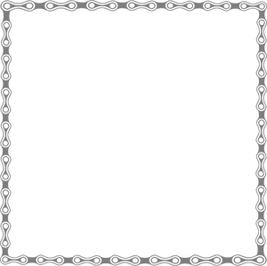 Elegant Lace Frame Design PNG Image