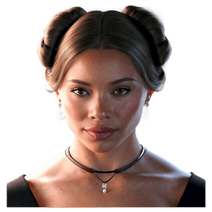 Elegant Lady Portrait PNG 06232024 PNG image with transparent background