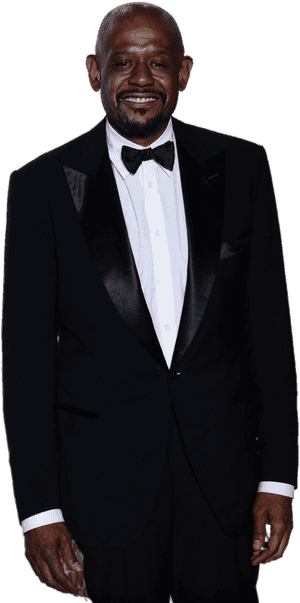 Forest Whitaker Tuxedo - Necktie, HD Png Download PNG image with transparent background