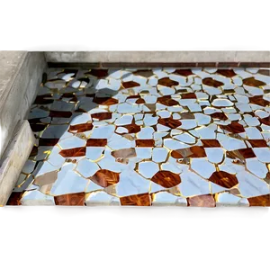 Elegant Marble Tile Floor Png Ekj31 PNG Image