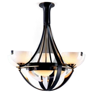 Elegant Modern Chandelier Png Spv PNG Image