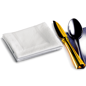Elegant Napkin Design PNG 05252024 PNG