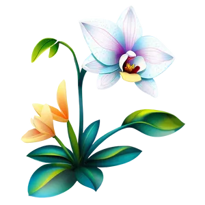 Elegant Paper Orchid Png 06282024 PNG Image