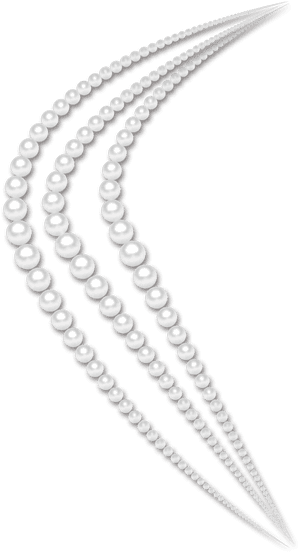 Download And Use Pearls Icon Clipart - String Of Pearls Transparent Background Png, Png Download PNG with transparent background