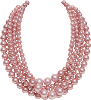 Pink Pearl Necklace Png Freeuse - Pearl Necklace India Online, Transparent Png PNG image with transparent background