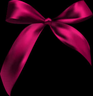 Transparent Bow Clip Art - Pink Ribbon Gift Png, Png Download PNG