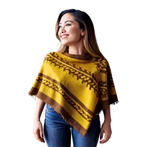 Elegant Poncho For Women Png Jae PNG Image